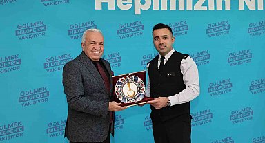 Önderışık'tan Başkan Şadi Özdemir'e iade-i ziyaret