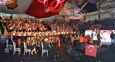 Onikişubat'ta 'Cumhuriyet'in 1000 Sesi' konseri