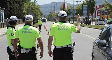 Ordu'da bir haftada 17 binden fazla araç ve sürücüsü denetlendi