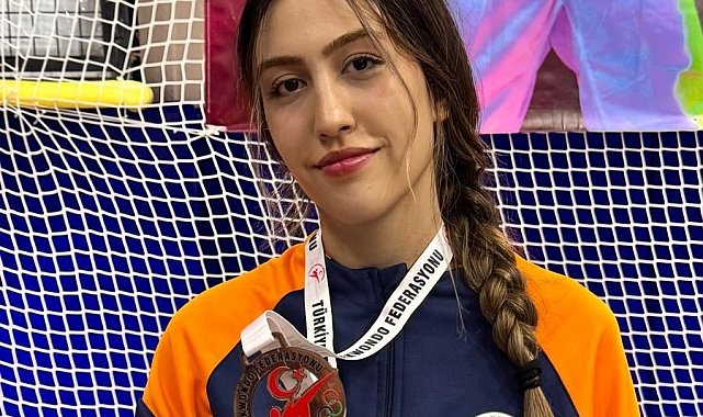 Osmangazili taekwondocudan bronz madalya