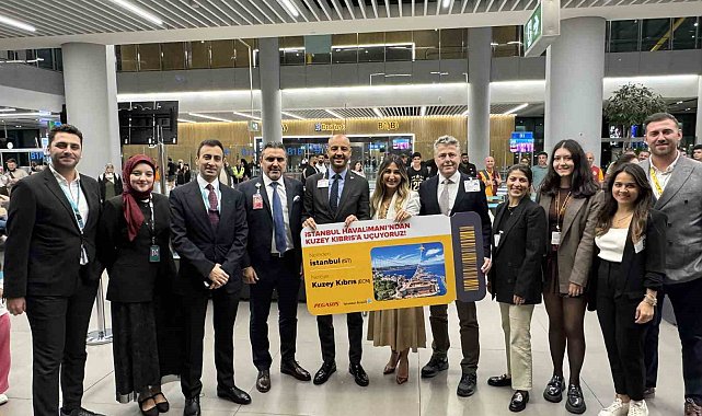 Pegasus, İGA İstanbul Havalimanı'ndan KKTC uçuşlarına başladı