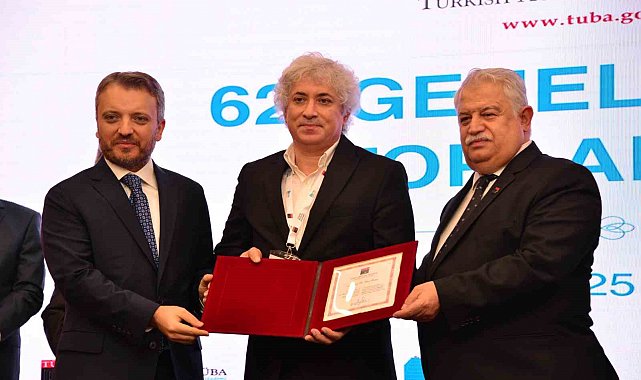 Prof. Dr. Ömer Özkan'a TÜBA Şeref Üyeliği beratı takdim edildi