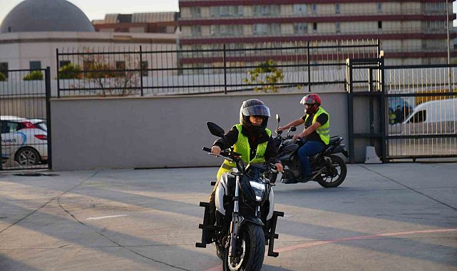 "Direksiyon sende" motorsiklet eğitimleri başladı