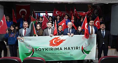 "Soykırıma Hayır" sesleri Muğla'dan yükseldi