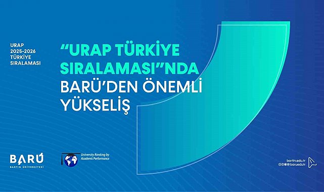 "URAP Türkiye Sıralaması"nda BARÜ'den önemli yükseliş