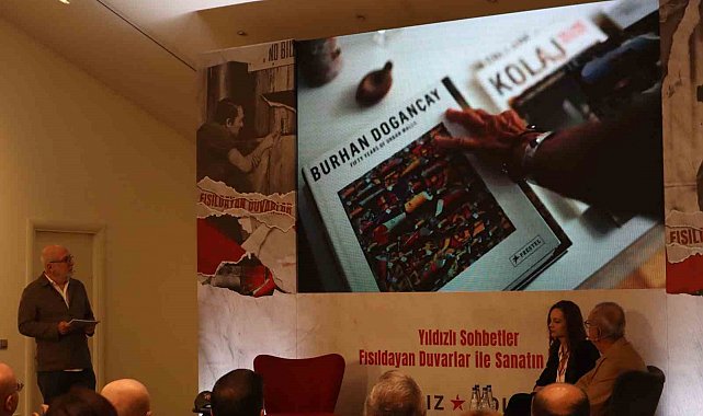 "Yıldızlı Sohbetler"de ressam Burhan Doğançay eserleriyle anıldı