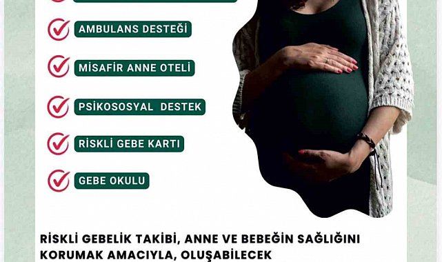 Riskli gebeliği olan anne adayları danışma hattı üzerinden takip edilecek