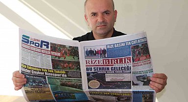 Rize'de yazılı basın tek çatıda birleşti