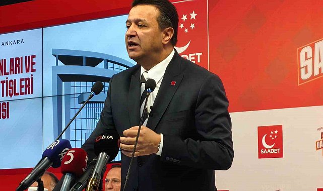 Saadet Partisi Lideri Arıkan: "Bu bir barış planı değil, Gazze'yi ve Filistin'i bütünüyle işgal planıdır"