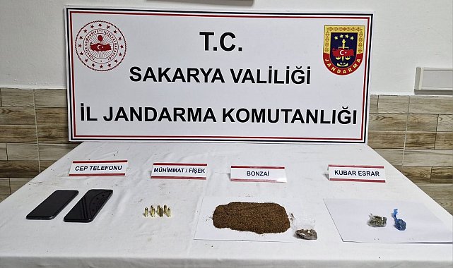 Sakarya'da uyuşturucu operasyonu: 2 şahıs tutuklandı