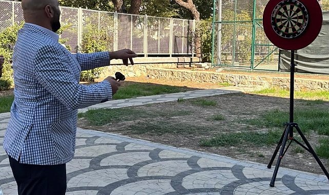 Salihli'de din görevlileri dart turnuvasında buluştu