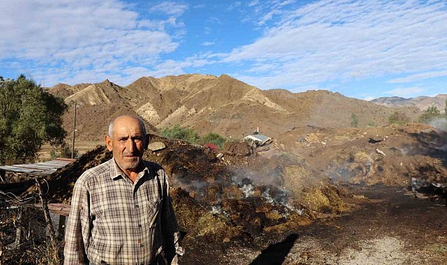 Samanlıkta kundaklama şüphesi