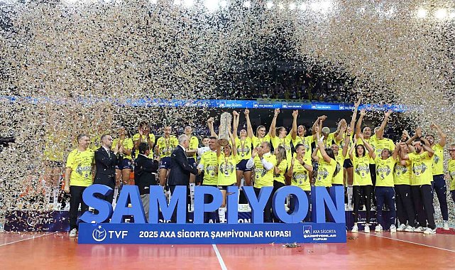 Şampiyonlar Kupası şampiyonu Fenerbahçe