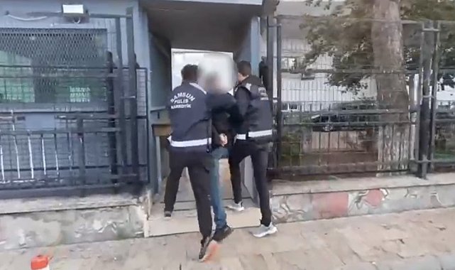 Samsun'da 35 yıl kesinleşmiş hapis cezası bulunan firari yakalandı