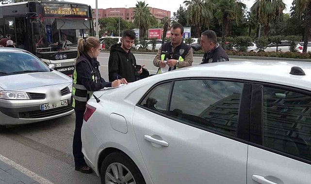 Samsun'da 'korsan taksi' operasyonu: 2 sürücüye toplam 92 bin TL ceza