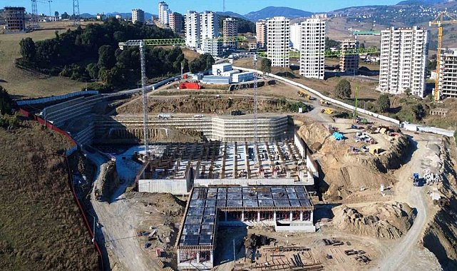 Samsun'da sağlık projelerinin yapımında sona geliniyor