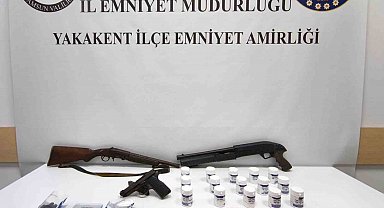 Samsun'da uyuşturucu hapla yakalanan şahıs gözaltına alındı