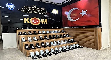 Şanlıurfa'da 9 milyon 600 bin TL değerinde 645 adet kaçak telefon ele geçirildi
