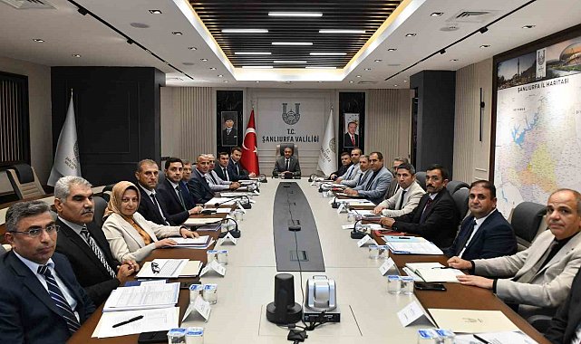 Şanlıurfa'da eğitimin genel durumu ele alındı