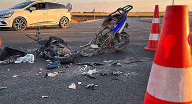 Şanlıurfa'da kamyon ile elektrikli bisiklet çarpıştı: 2 yaralı