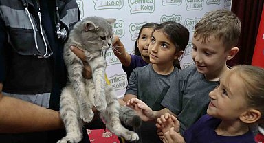Şanlıurfa'da minik kalplere hayvan sevgisi aşılandı
