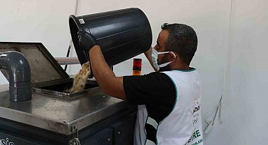 Şanlıurfa'da organik atıklar dönüştürülerek barınaklara veriliyor
