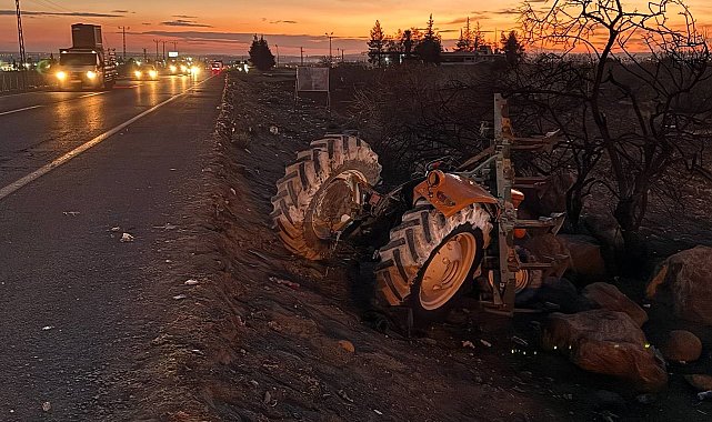 Şanlıurfa'da traktör devrildi: 2 ağır yaralı