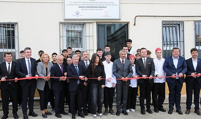 Saros Gastronomi Merkezi açıldı
