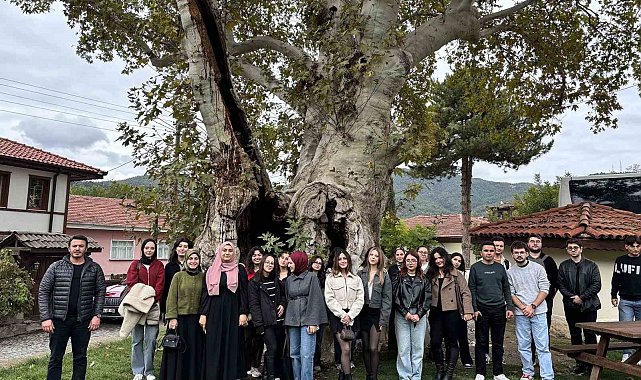 SAÜ öğrencileri tarihin ve doğanın güzellikleriyle buluştu