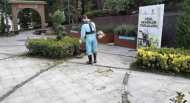 Saygınlar Kulübü'nde bahar temizliği