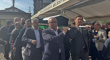 Şehit babası son yolculuğuna uğurlandı