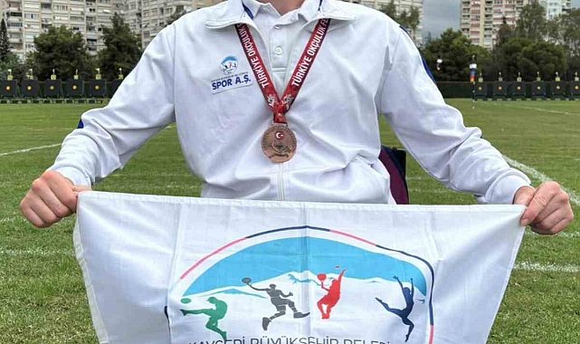 Şehit Kemikkıran'dan bronz madalya