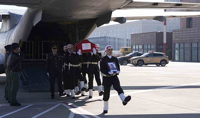 Şehit Piyade Er Eyüp Güner'in naaşı memleketi Gaziantep'te