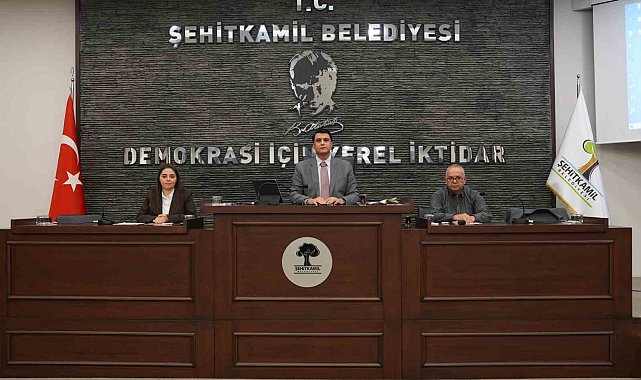 Şehitkamil Belediyesi Ekim ayı meclis toplantısı yapıldı