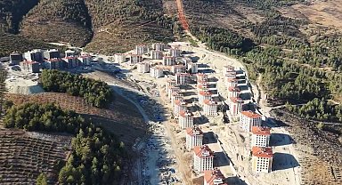 Serinyol ve Alahan Mahallerinde afet konutları yükseliyor