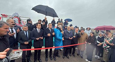 Seyir terasının açılışı yapıldı