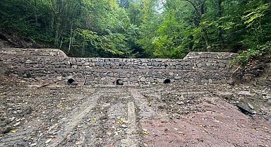 Sinop'ta sel ve erozyon riski azaltıldı