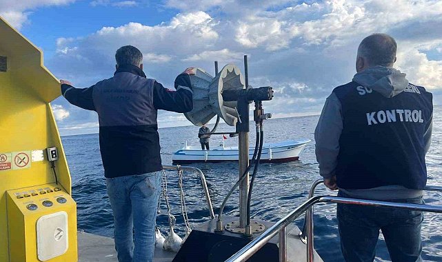 Sinop'ta su ürünleri denetimleri