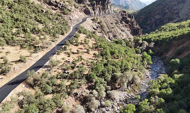 Şırnak'ta 104 kilometrelik yol tamamlandı