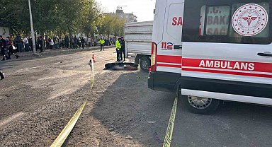 Siverek'te motosiklet sürücüsü hayatını kaybetti