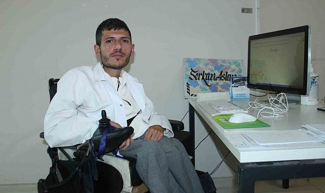 SMA'lı olarak doğdu, şimdi hasta bakıyor