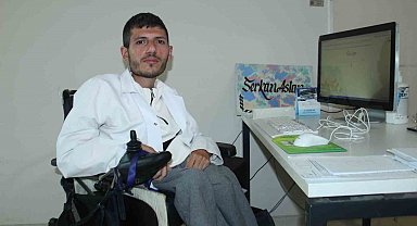 SMA'lı olarak doğdu, şimdi hasta bakıyor