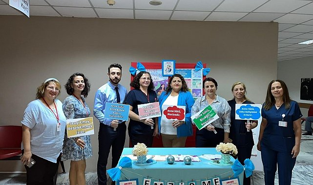Söke Fehime Faik Kocagöz Devlet Hastanesi'nde Emzirme Haftası etkinliği