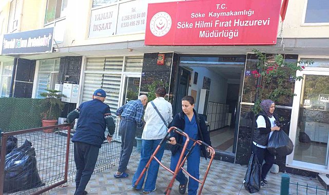 Söke Hilmi Fırat Huzurevi 23 yıl sonra yeni binasına taşındı