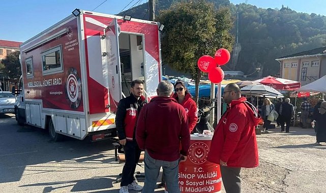 Sosyal hizmetler vatandaşın ayağına gitti