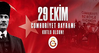 Spor camiasından 29 Ekim Cumhuriyet Bayramı mesajları