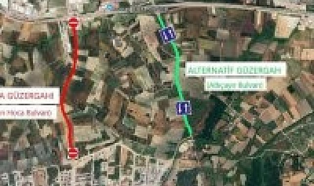 Su projesi için trafik düzenlemesi