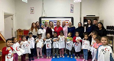 SUBÜ öğrencileri minikleri geleneksel sanatla buluşturdular