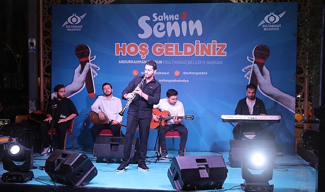 Sultangazi'de "Sahne Senin"