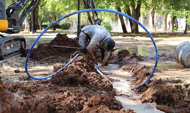 Sur dipleri güzelleştiriliyor